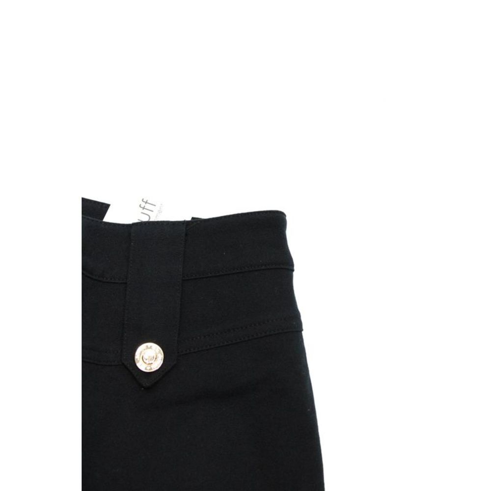 St. John Sport By Marie Gray Womens High Rise Pleated Trouser Pants Black Size 2 - Picture 4 of 7